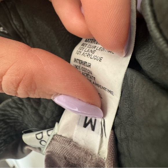 Doma Women's forest deep green Leather Jacket M - Picture 7 of 10